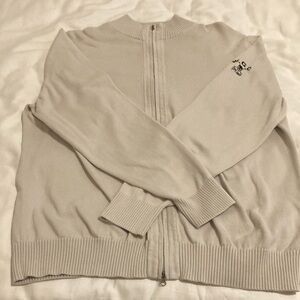 Callaway Golf Mens Full Zip Sweater Jacket.  Fall Sweater 🍁 ⛳️  SIZE LARGE